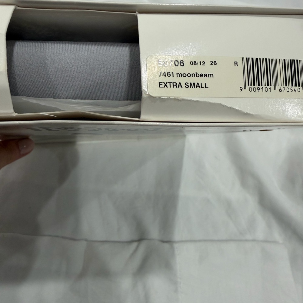 Wolford Moonbeam Light Gray Fatal dress - Extra Small - Picture 3 of 6